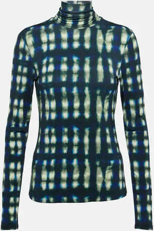 Proenza Schouler White Label Audrey tie-dye turtleneck top