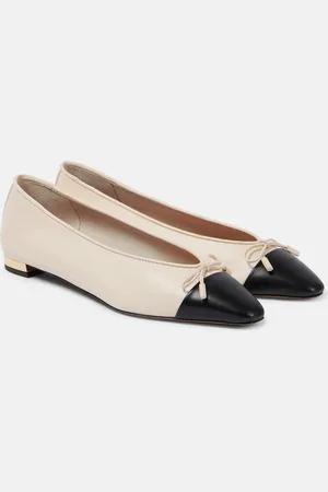 Aquazzura Gioia leather ballet flats