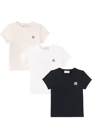 Moncler Set of 3 cotton jersey T-shirts