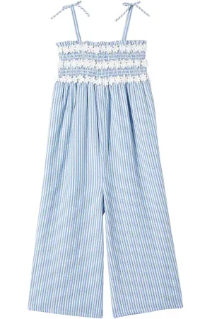Louise Misha Morli striped cotton jumpsuit