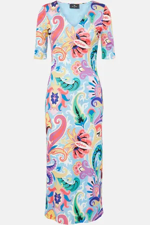 Etro Paisley midi dress