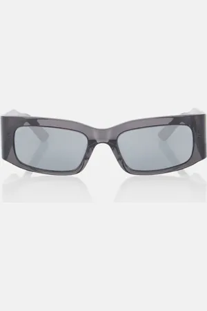 Balenciaga Logo rectangular sunglasses