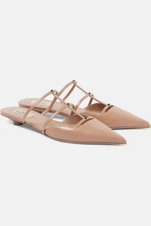 VALENTINO GARAVANI Rockstud Wispy 20 leather mules