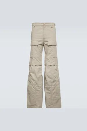 Balenciaga Hybrid flared cotton cargo pants