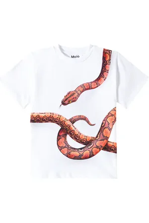 Molo Printed cotton jersey T-shirt