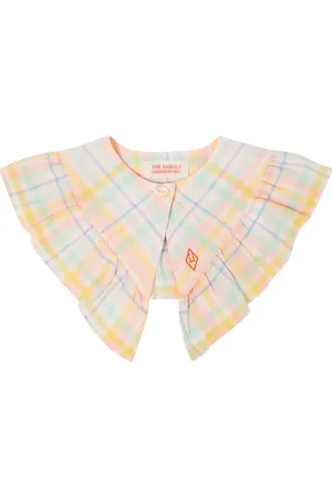 The Animals Observatory Hawk checked cotton collar