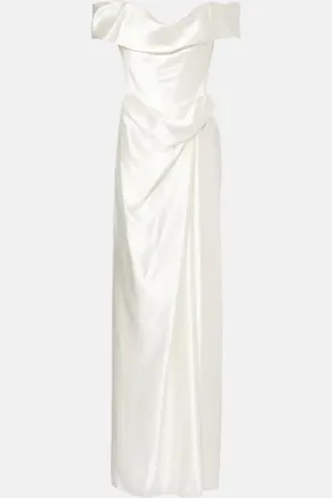 Vivienne Westwood Bridal Mabel silk satin bustier gown