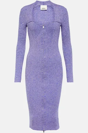 Isabel Marant Zael wool-blend midi dress