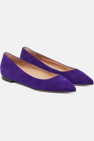 Gianvito Rossi Gianvito suede ballet flats