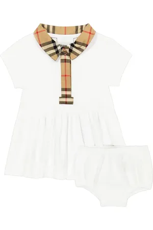 Burberry Baby cotton dress and bloomers set