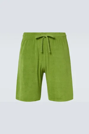 Vilebrequin Cotton-blend terry Bermuda shorts