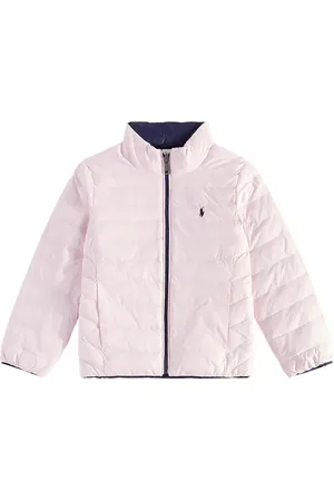 Ralph Lauren Logo reversible puffer jacket