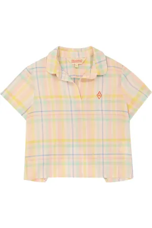 The Animals Observatory Kangaroo checked cotton shirt