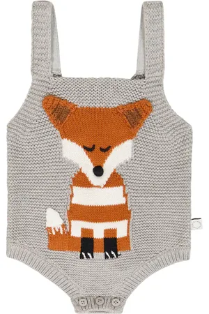 Stella McCartney Baby cotton and wool onesie