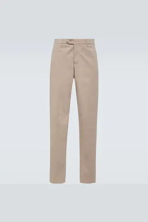 Loro Piana Pantaflat cotton-blend chinos