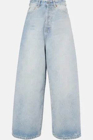 Vetements Oversized wide-leg jeans