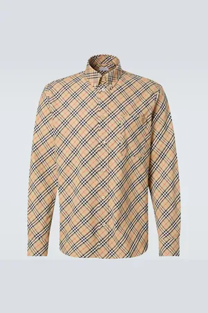 Burberry Check cotton poplin shirt