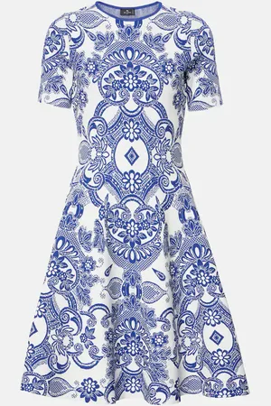 Etro Paisley minidress