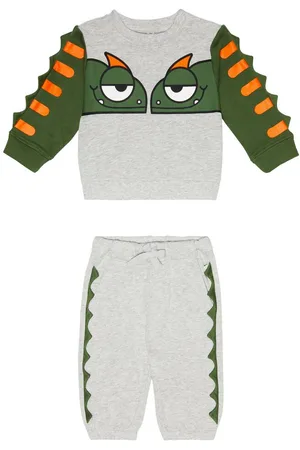 Stella McCartney Baby printed cotton fleece tracksuit