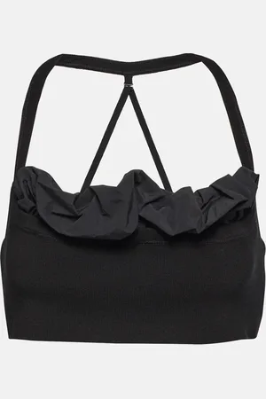 Jacquemus Le Bandeau Frivolli ruffled bra top