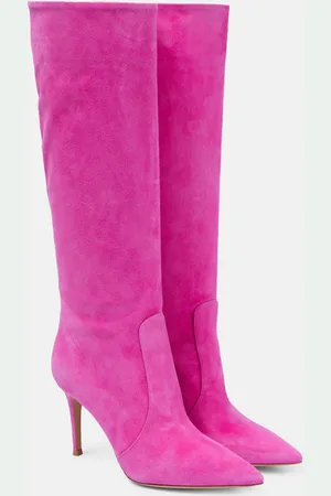 Gianvito Rossi Hansen 85 suede knee-high boots