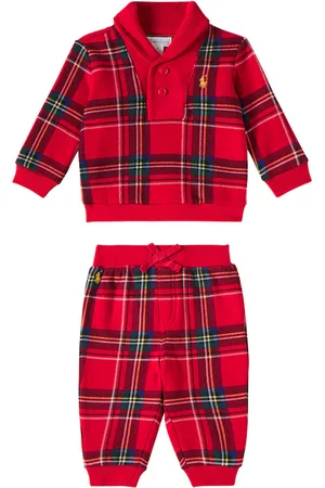 Ralph Lauren Baby cotton-blend sweatshirt and sweatpants set