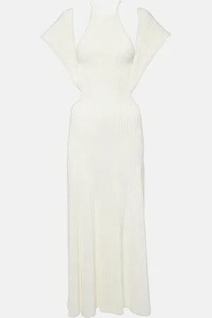 Chloé ChloÃ© Cutout wool maxi dress