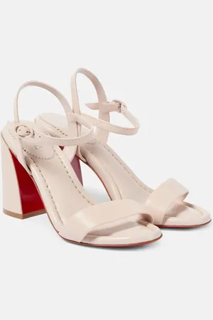 Christian Louboutin Miss Jane 85 leather slingback sandals
