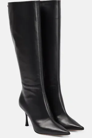 Gianvito Rossi Leather knee-high boots