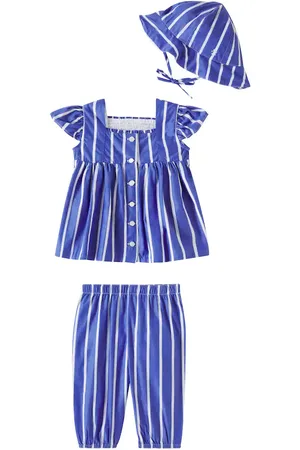 Ralph Lauren Baby cotton pants and hat set
