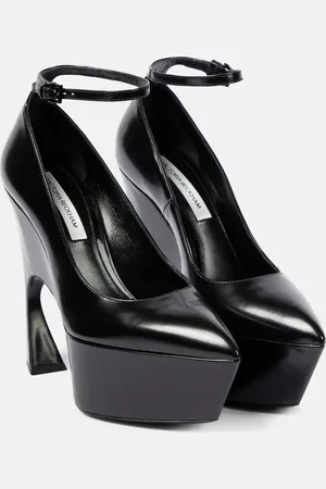 Victoria Beckham Leather platform pumps