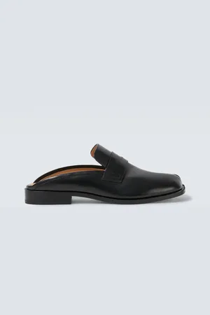 Maison Margiela Tabi City leather mules