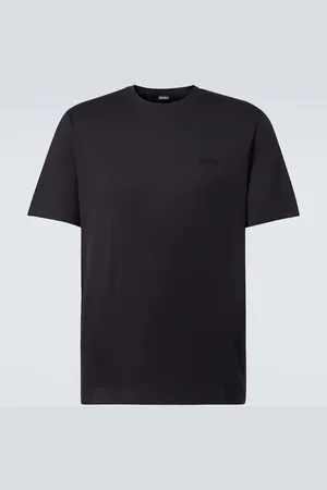 Ermenegildo Zegna Logo cotton jersey T-shirt