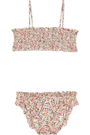 BONPOINT Finlay floral cotton bikini