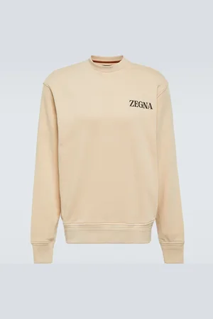 Ermenegildo Zegna Logo cotton jersey sweatshirt