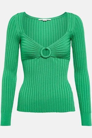 Stella McCartney Ribbed-knit top