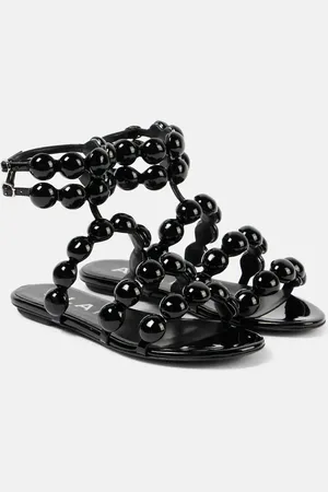Alaïa AlaÃ¯a Sphere leather sandals