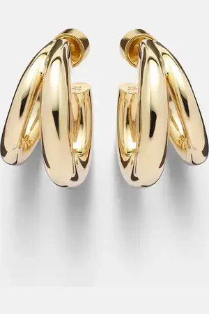 Jennifer Fisher 10kt -plated hoop earrings