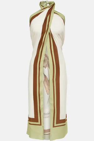 Adriana Degreas Arisaema halterneck top