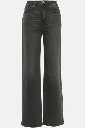 Frame Le Jane Wide high-rise wide-leg jeans
