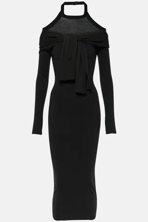 Jacquemus La robe Doble wool-blend midi dress