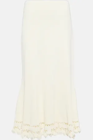 ULLA JOHNSON Ayla ribbed-knit maxi skirt