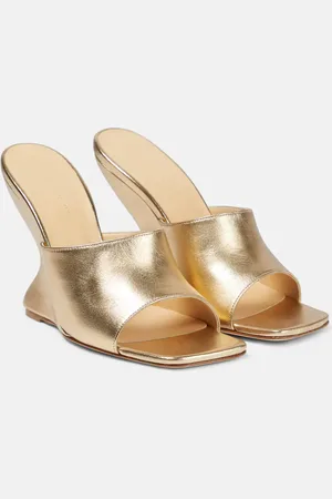 MAGDA BUTRYM Inverted Wedge leather mules