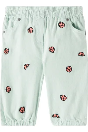 Stella McCartney Baby embroidered jeans