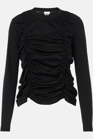 NOIR KEI NINOMIYA Ruffled cotton top