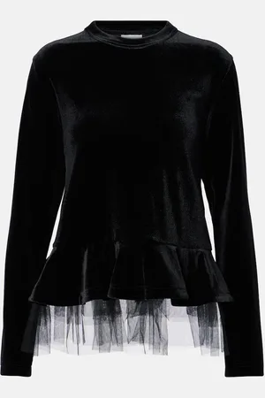 NOIR KEI NINOMIYA Pleated top