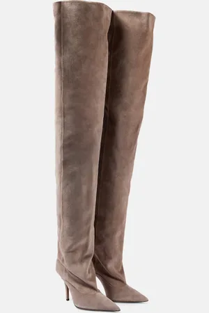 PARIS TEXAS Ines suede over-the-knee boots