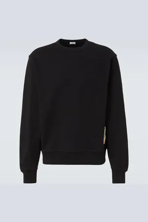 Burberry Check cotton sweatshirt