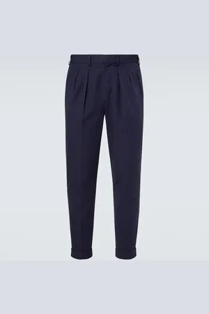 Tom Ford Cotton and silk straight pants