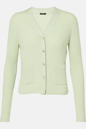 Joseph Ribbed-knit wool cardigan